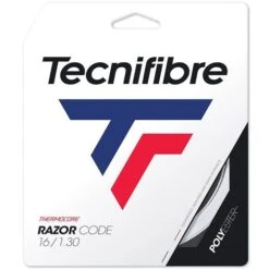 Tecnifibre Razor Code 16G White Tennis String
