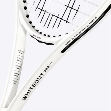 Solinco Whiteout 305 XTD Tennis Racquet 4 Solinco Whiteout 305 XTD Tennis Racquet - Image 4