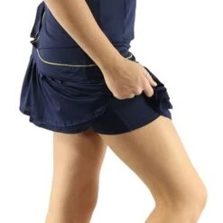 Lucky In Love Santa Fe Glow Long Pleated Tier Skirt -Pro Tennis Zone CB125 401 11