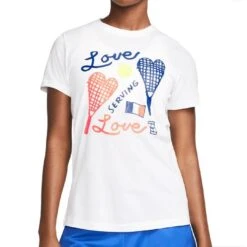 Nike Dri Fit Paris Tee Shirt -Pro Tennis Zone FB8844 100