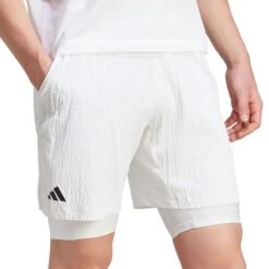 Adidas Aeroready Seersucker Short -Pro Tennis Zone IA7101