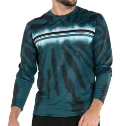 K-Swiss Stripe Dye Long Sleeve Crew -Pro Tennis Zone MT07 P64305