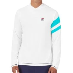Fila Tie Breaker Long Sleeve Hoodie -Pro Tennis Zone TM31D010 100