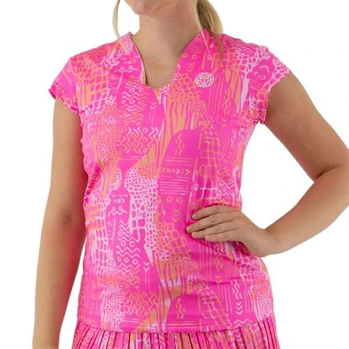 Bidi Badu Bella 2.0 Tech V Neck Tee 2 Bidi Badu Bella 2.0 Tech V Neck Tee - Image 2