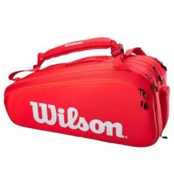 Wilson Super Tour Red 15 Pack Tennis Bag